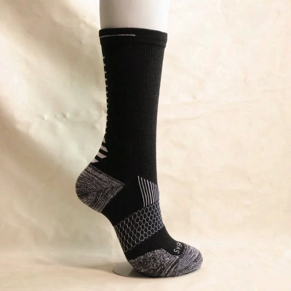 Bombas Calf Socks Comfortable Black Socks Size L - Picture 1 of 3